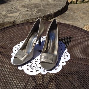Calvin Klein Katell Silver Heels